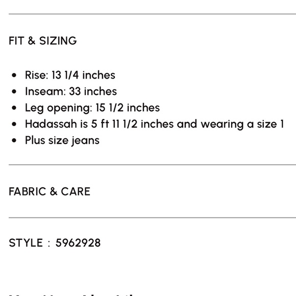 Fashion To Figure - High Rise Curvy Fit Destructed Straight Leg Jeans - Picture 6 of 7